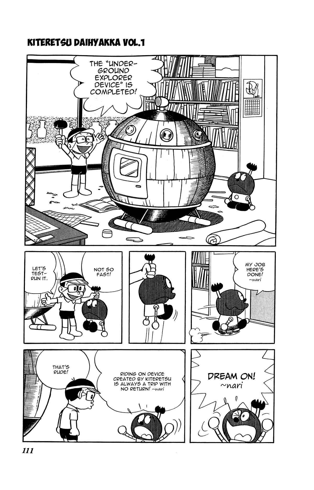Page 6 Chapter 7 Kiteretsu Encyclopedia
