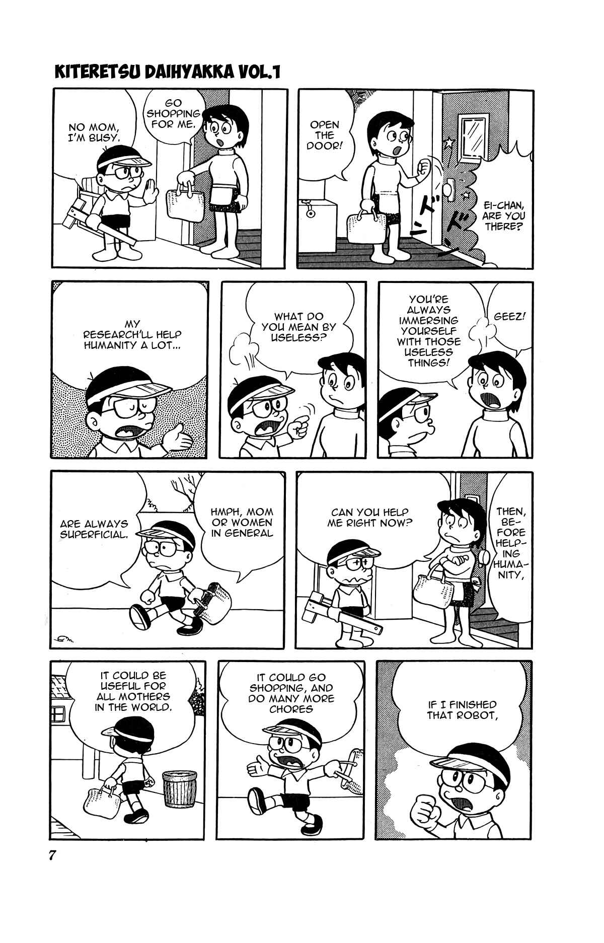 Page 10 Chapter 1 Kiteretsu Encyclopedia