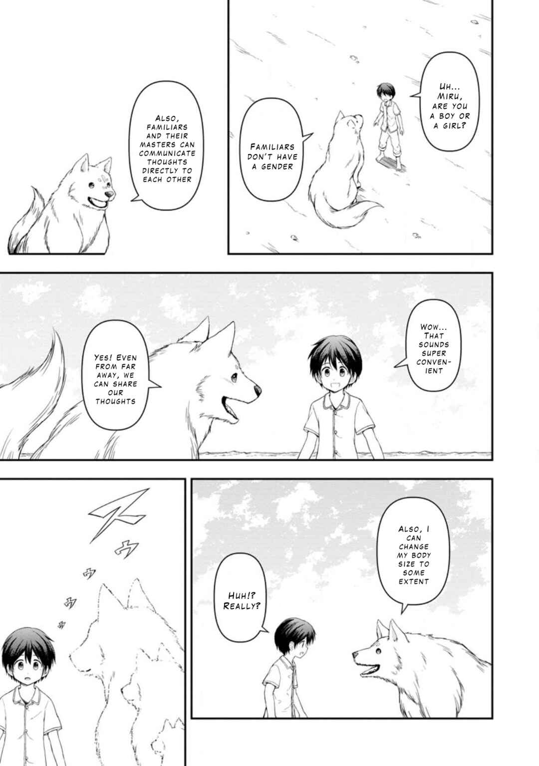 Page 15 Chapter 2 Kami ni Tensei Shita Shounen ga Mofumofu to Isekai wo Tabishimasu