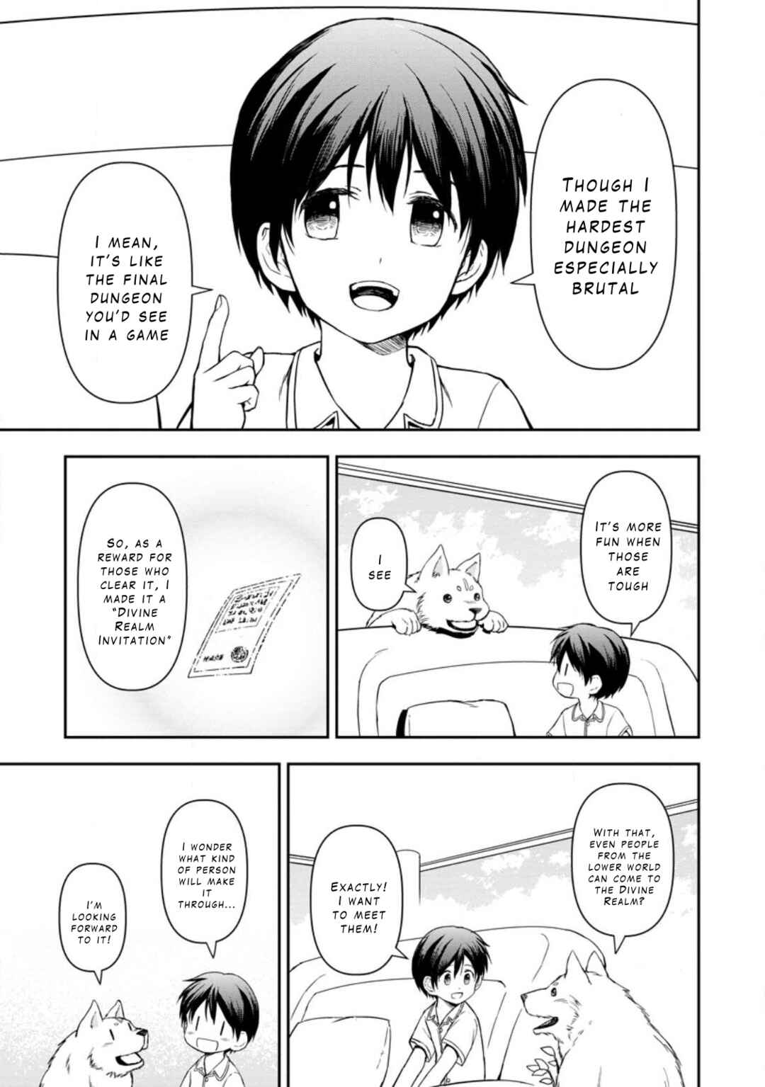 Page 21 Chapter 2 Kami ni Tensei Shita Shounen ga Mofumofu to Isekai wo Tabishimasu