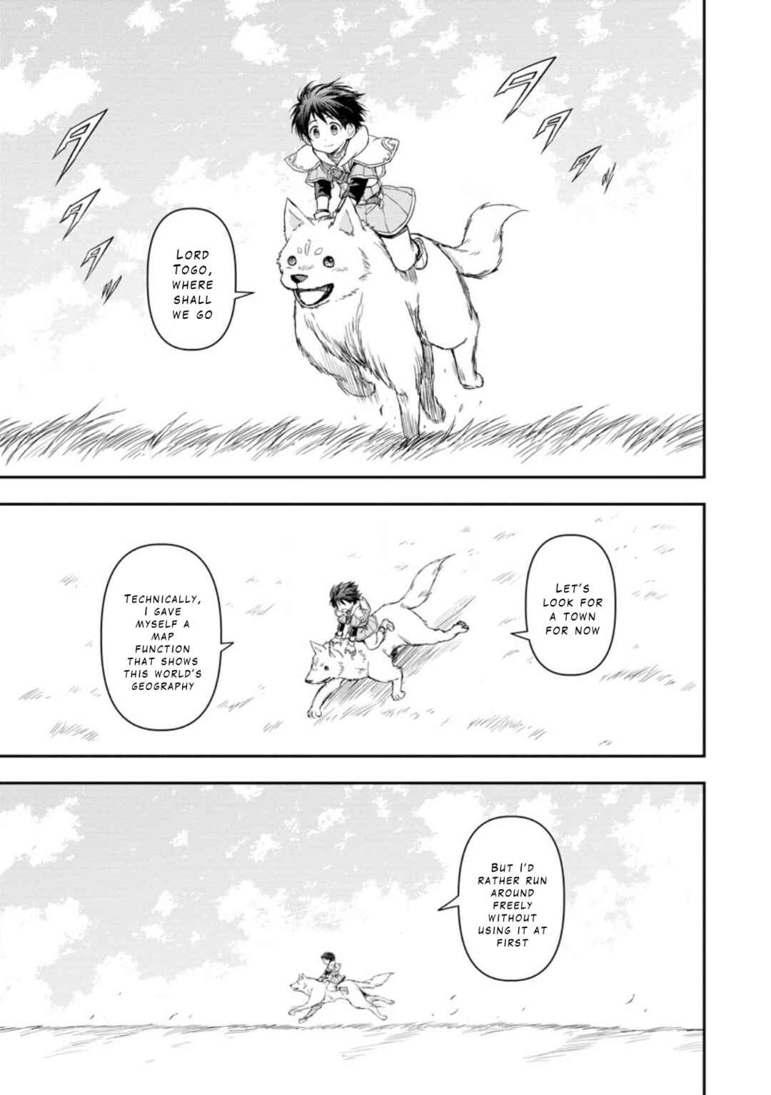 Page 31 Chapter 2 Kami ni Tensei Shita Shounen ga Mofumofu to Isekai wo Tabishimasu