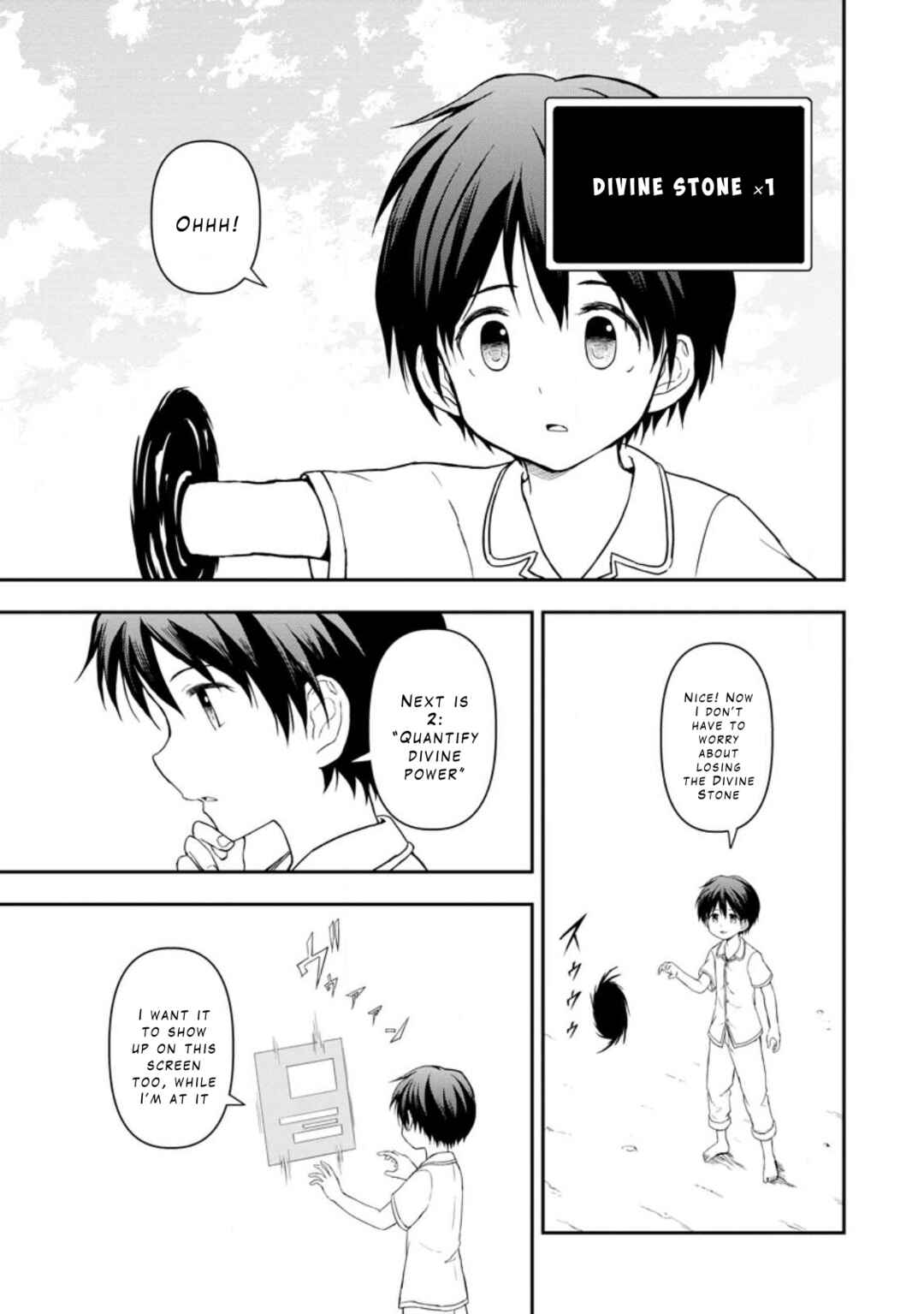 Page 7 Chapter 2 Kami ni Tensei Shita Shounen ga Mofumofu to Isekai wo Tabishimasu