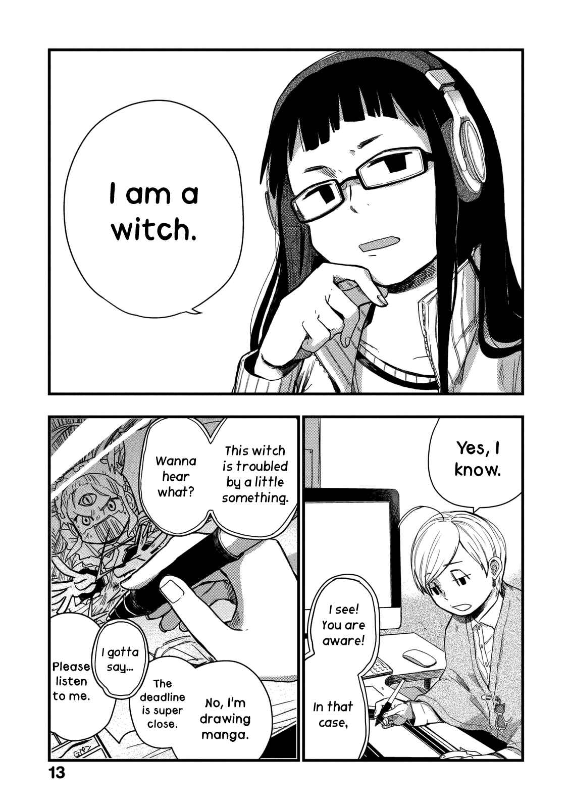Page 1 Chapter 2 Maya-san no Yofukashi