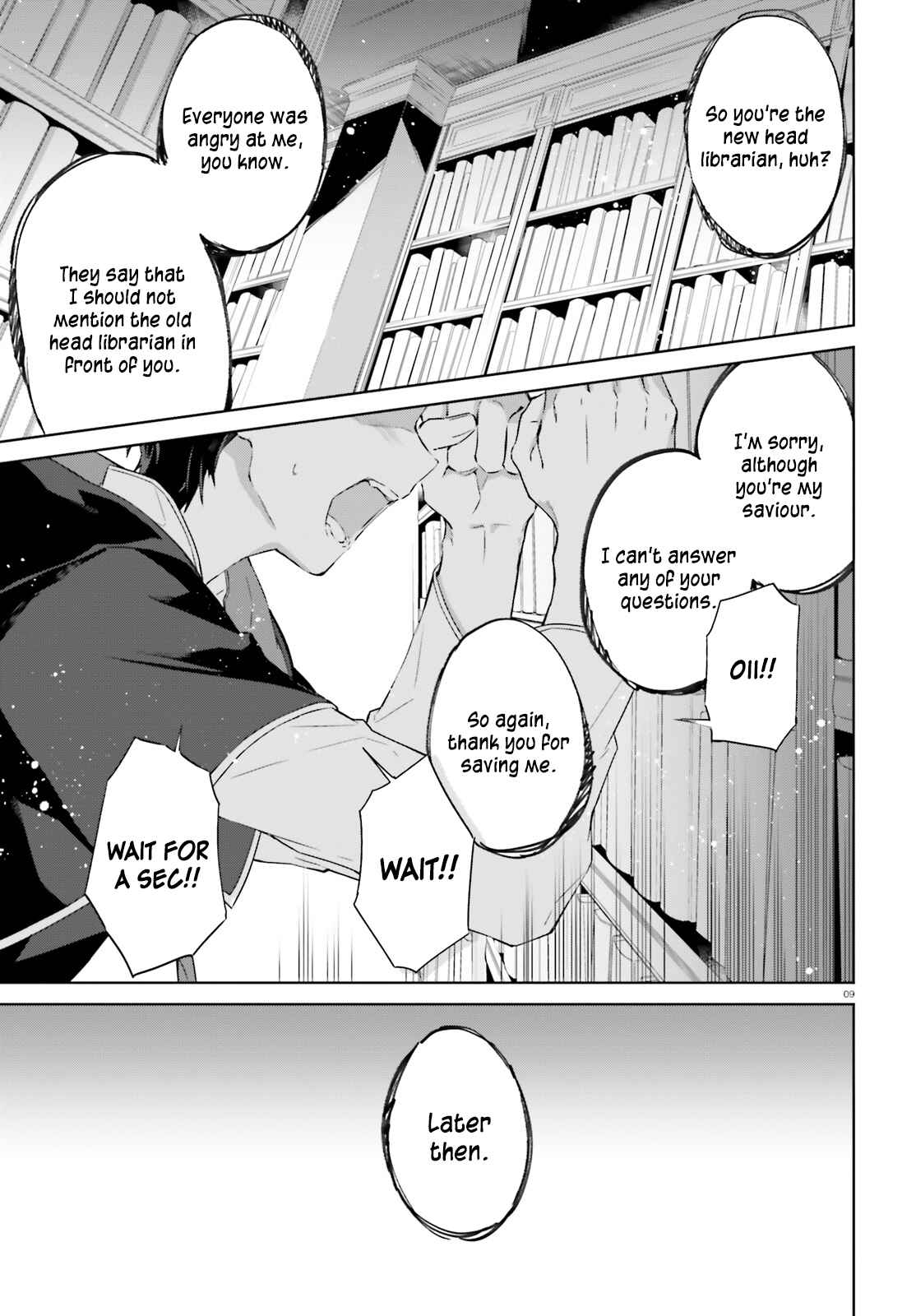 Page 10 Chapter 8 Kagami no Mukou no Saihate Toshokan