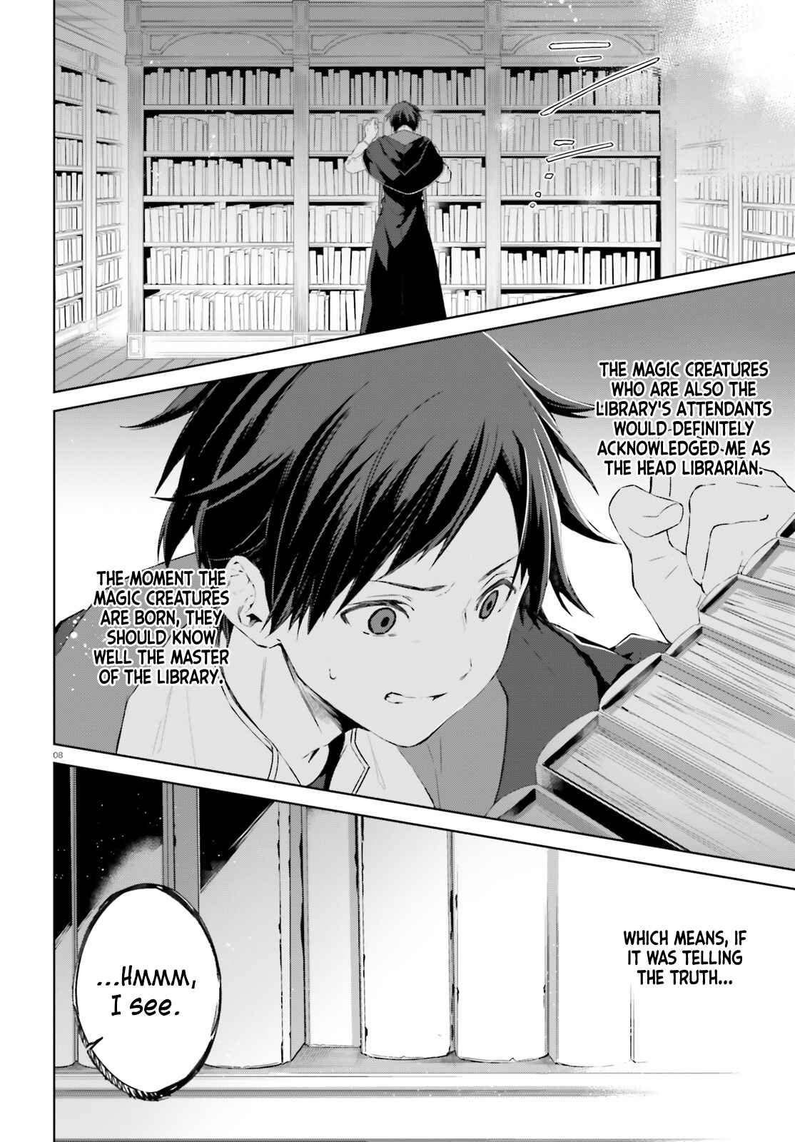 Page 9 Chapter 8 Kagami no Mukou no Saihate Toshokan
