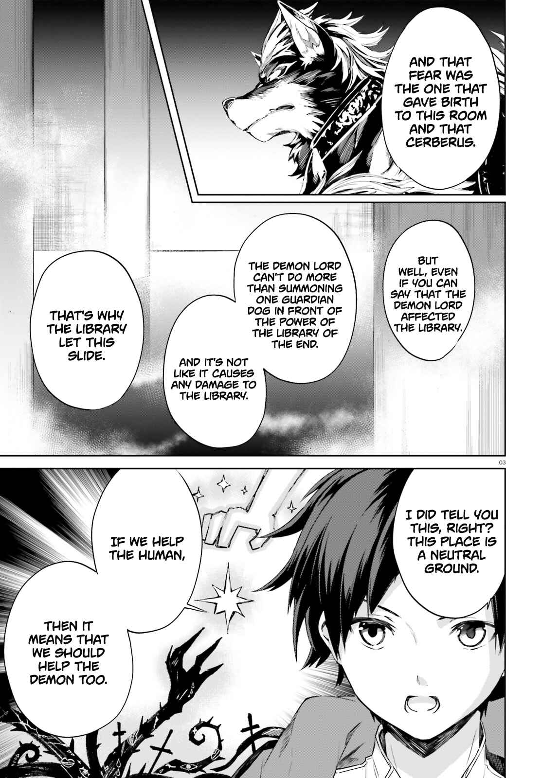 Page 4 Chapter 7 Kagami no Mukou no Saihate Toshokan