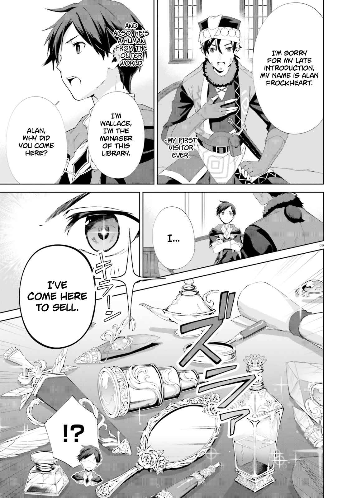 Page 10 Chapter 5 Kagami no Mukou no Saihate Toshokan