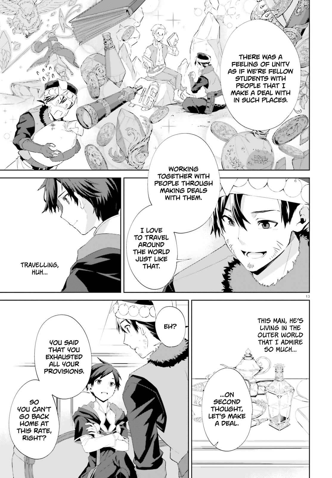 Page 14 Chapter 5 Kagami no Mukou no Saihate Toshokan
