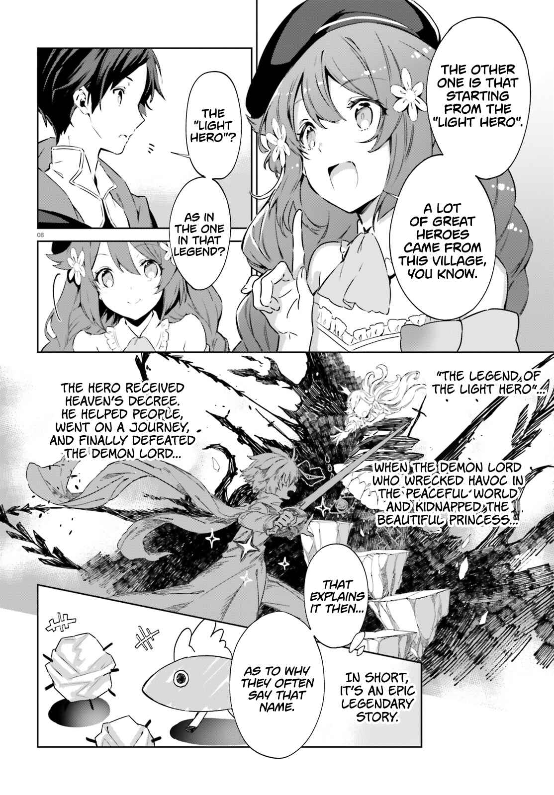 Page 9 Chapter 2 Kagami no Mukou no Saihate Toshokan