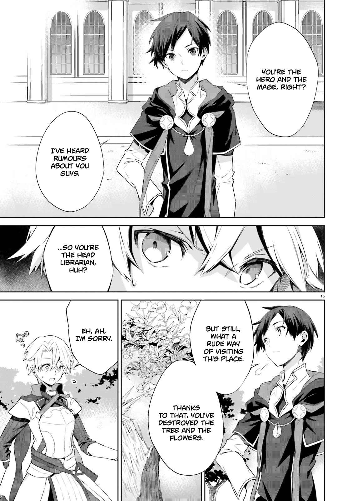 Page 13 Chapter 6 Kagami no Mukou no Saihate Toshokan