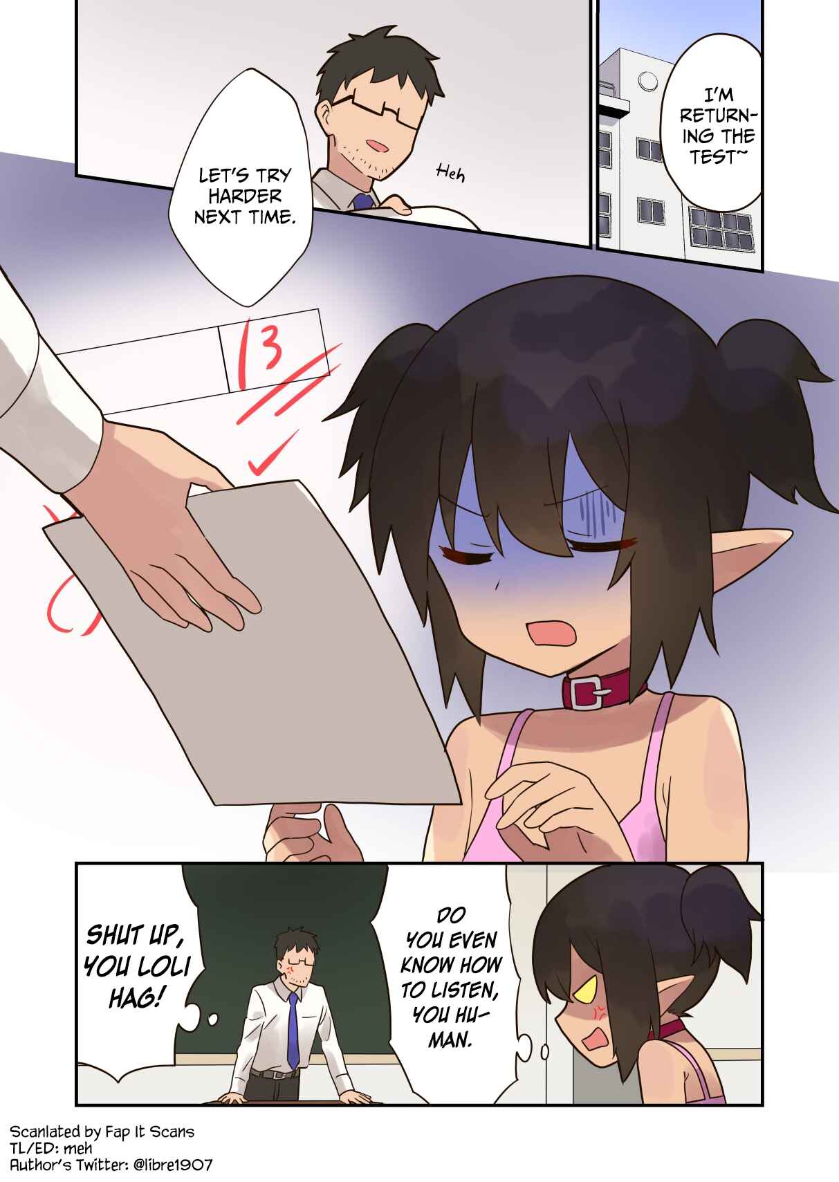 Page 2 Chapter 3 Elf ga Gendai ni Itara