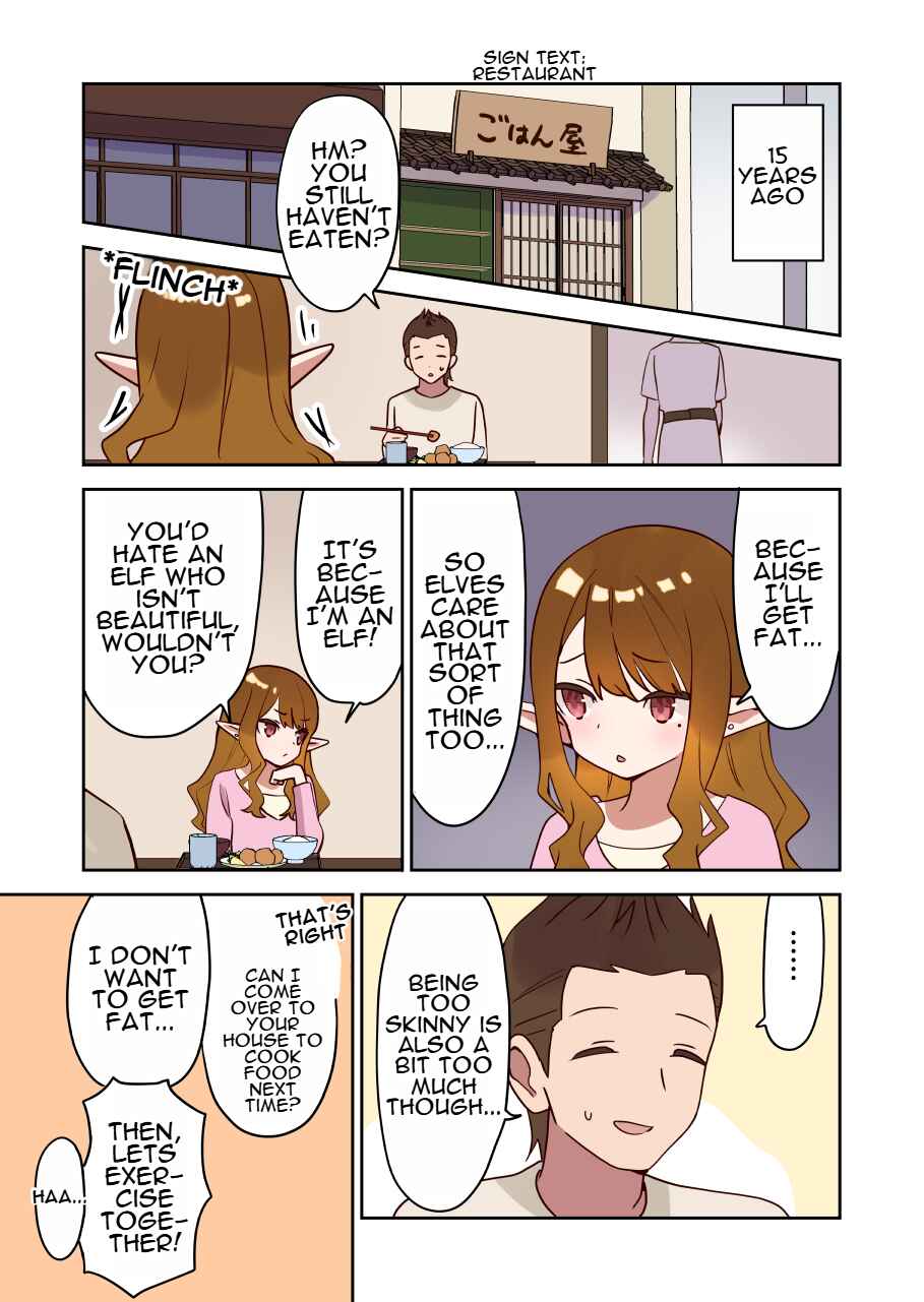 Page 1 Chapter 20 Elf ga Gendai ni Itara