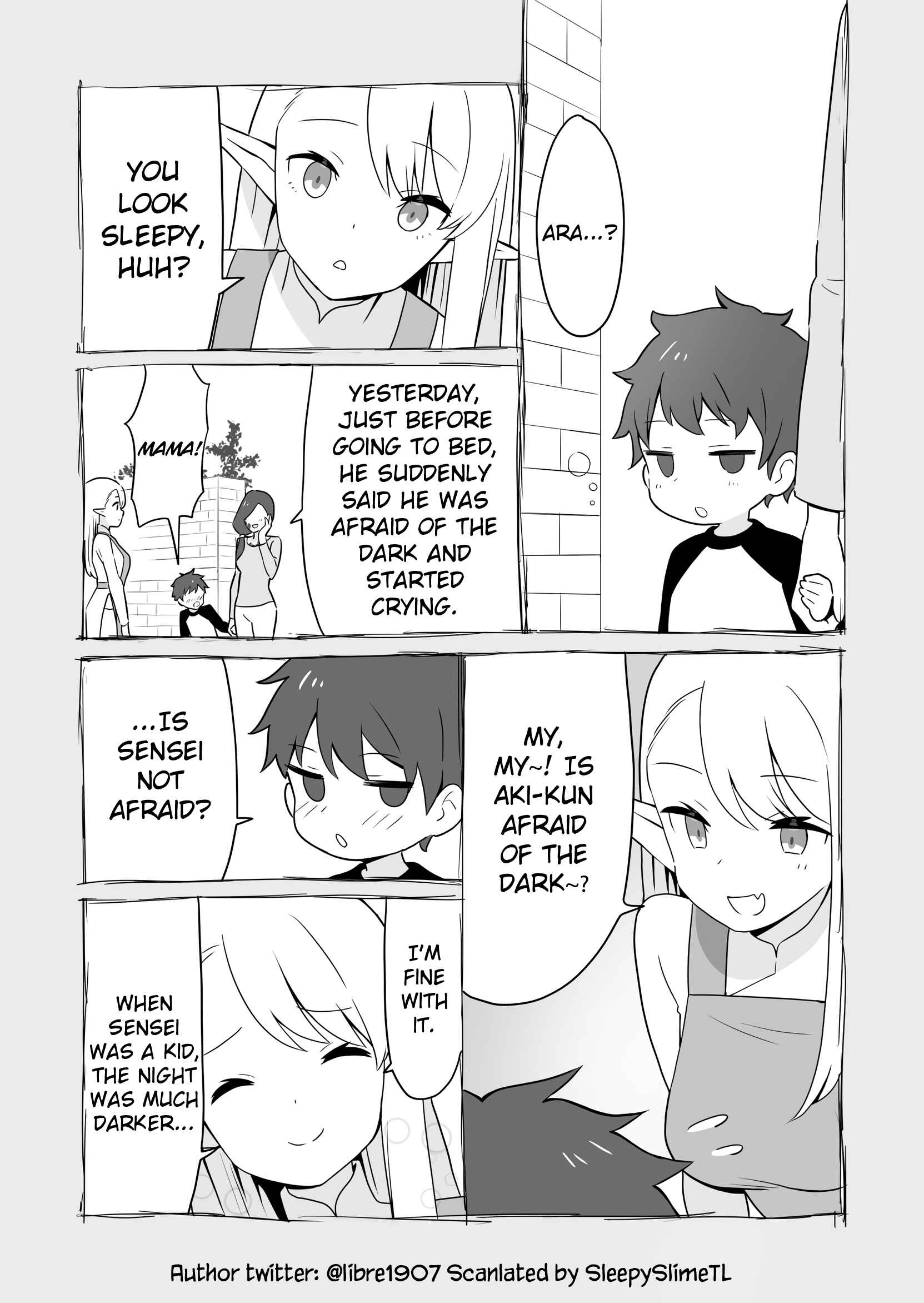 Page 1 Chapter 2 Elf ga Gendai ni Itara