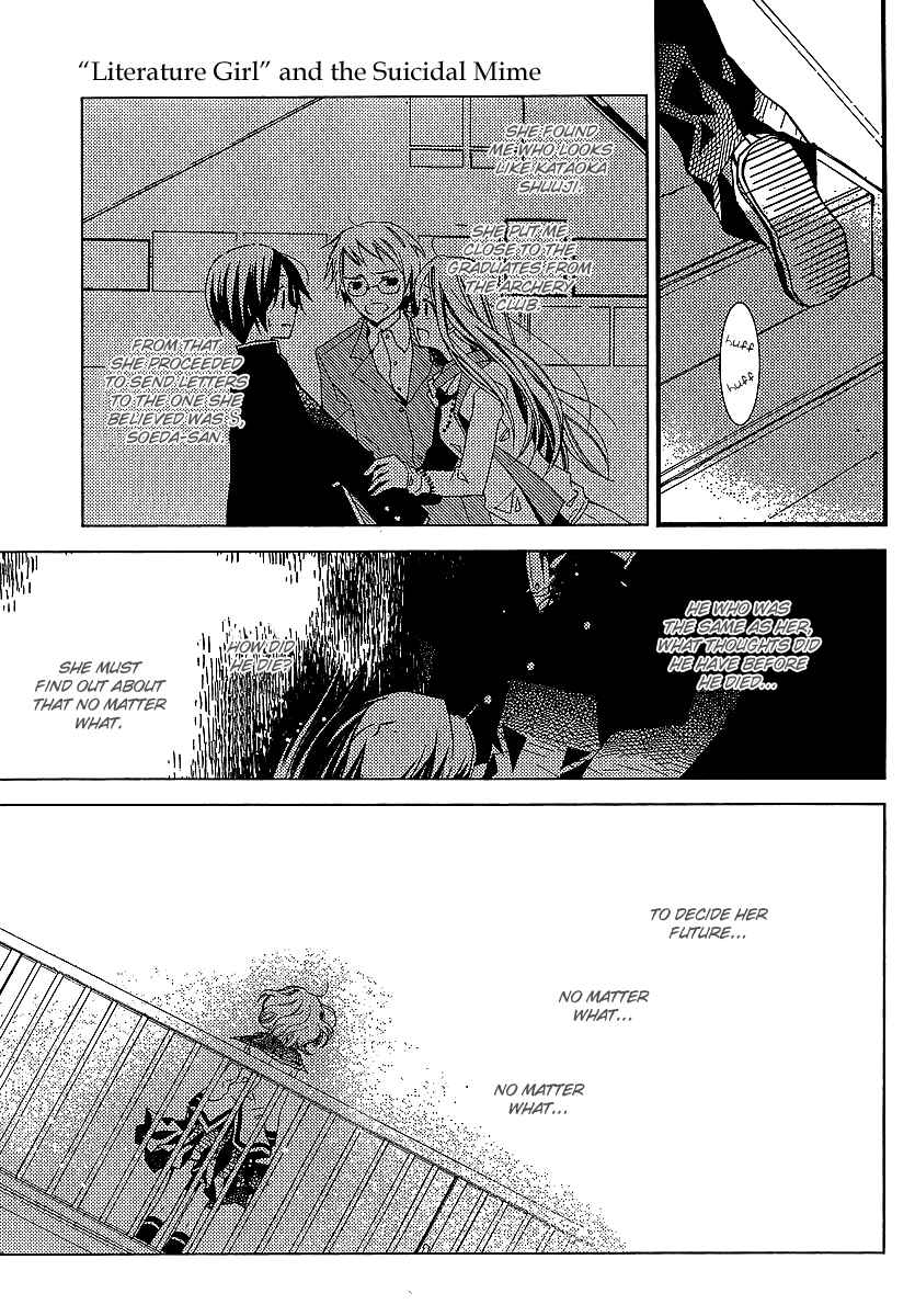 Page 22 Chapter 21 Bungaku Shoujo to Shinitagari no Pierrot