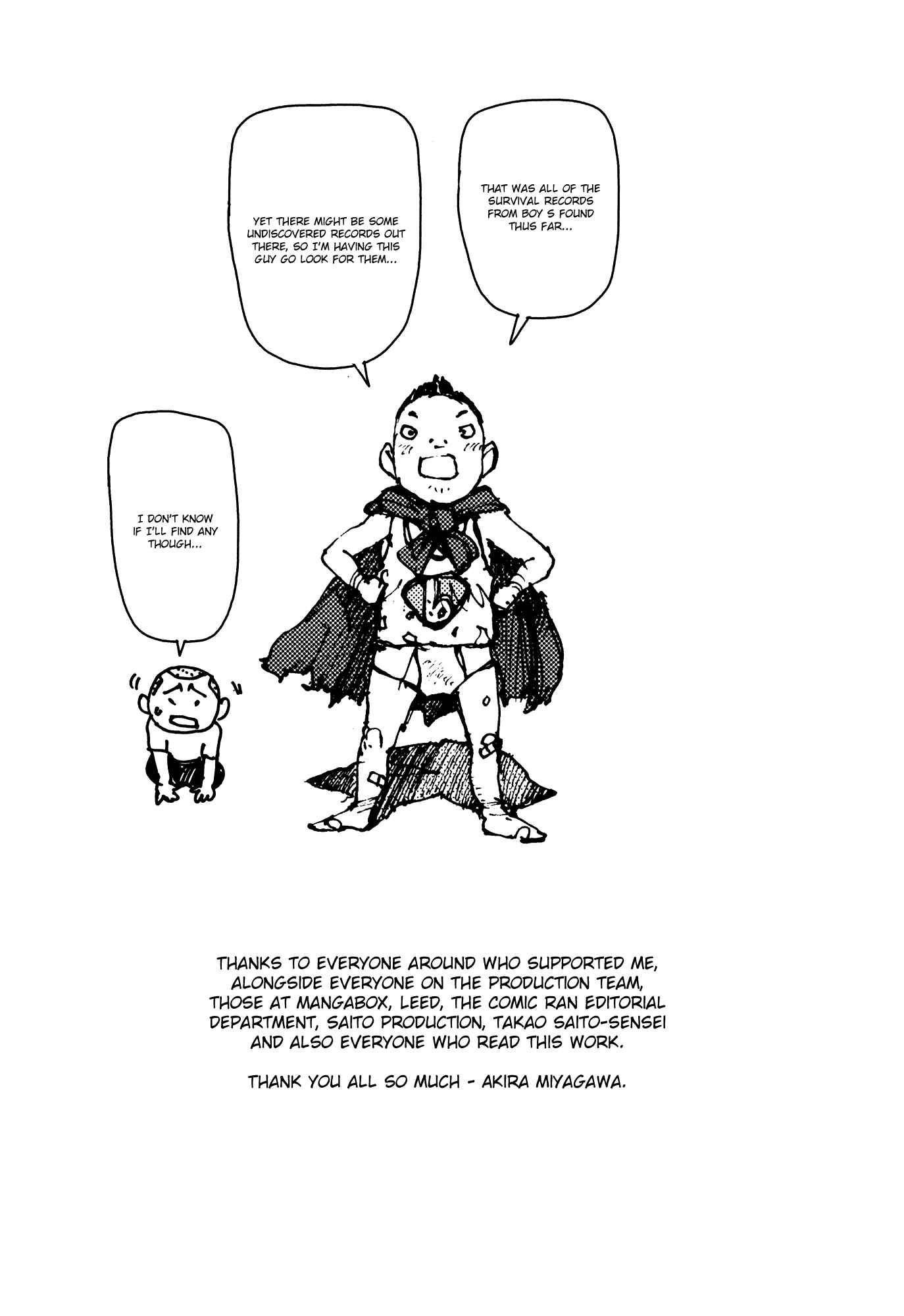 Page 31 Chapter 96 Survival: S Boys Records