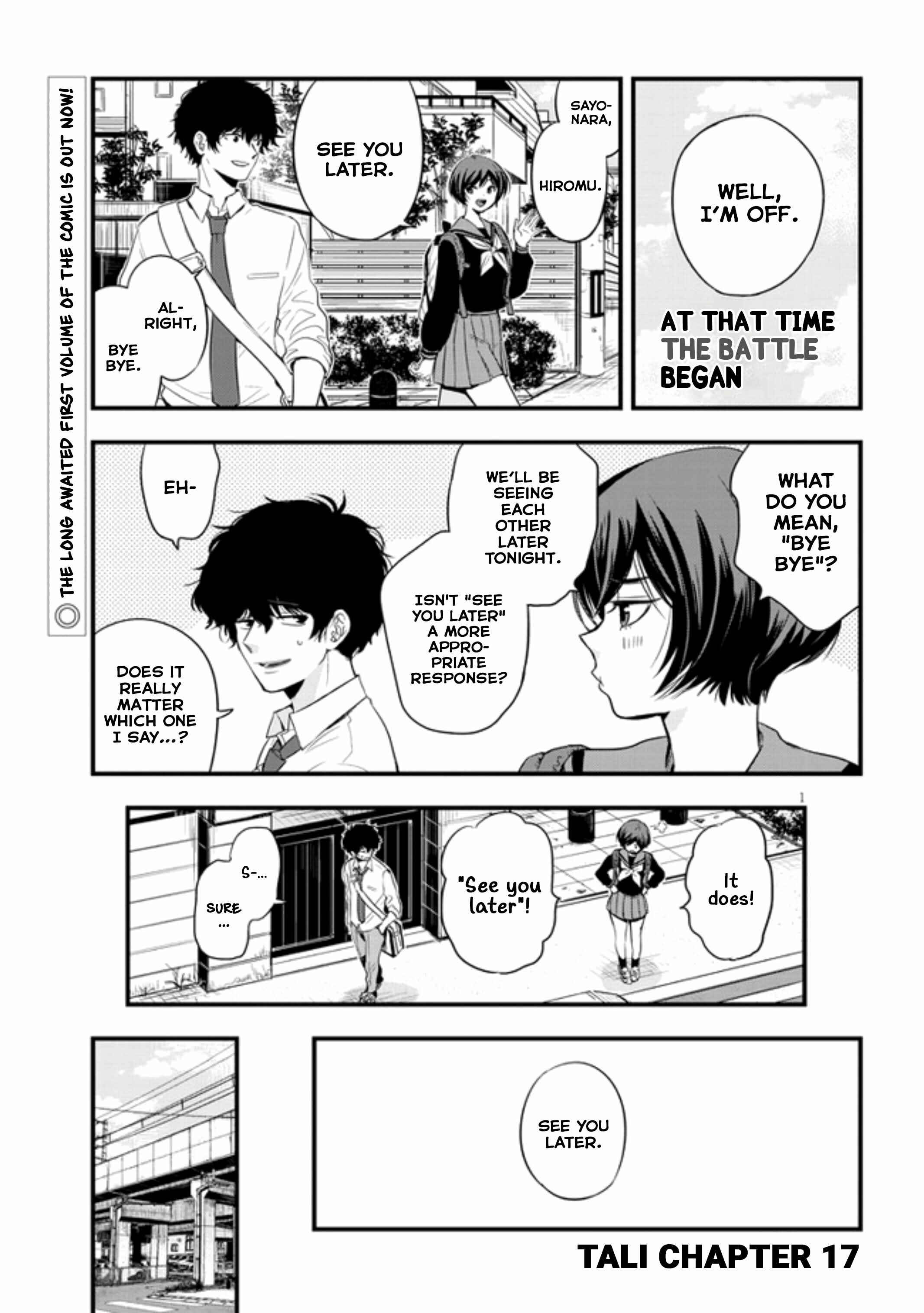 Page 1 Chapter 17 At That Time, the Battle Began