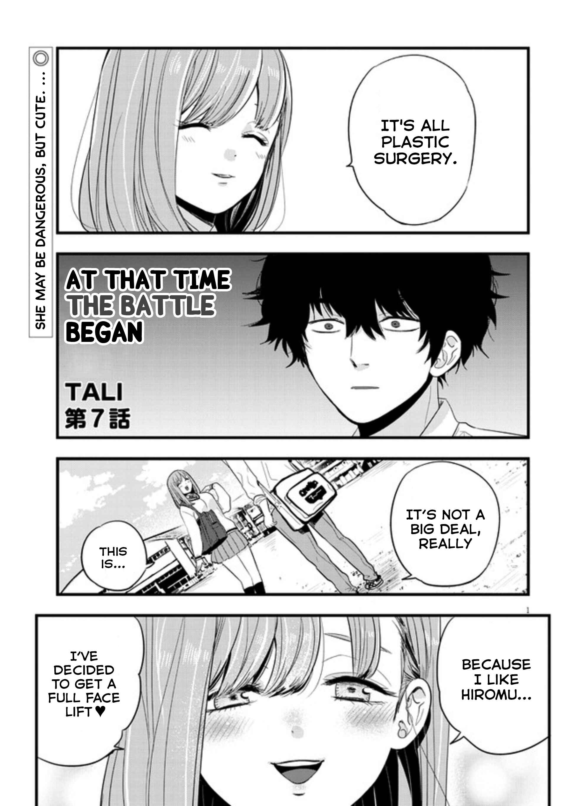 Page 1 Chapter 7 At That Time, the Battle Began