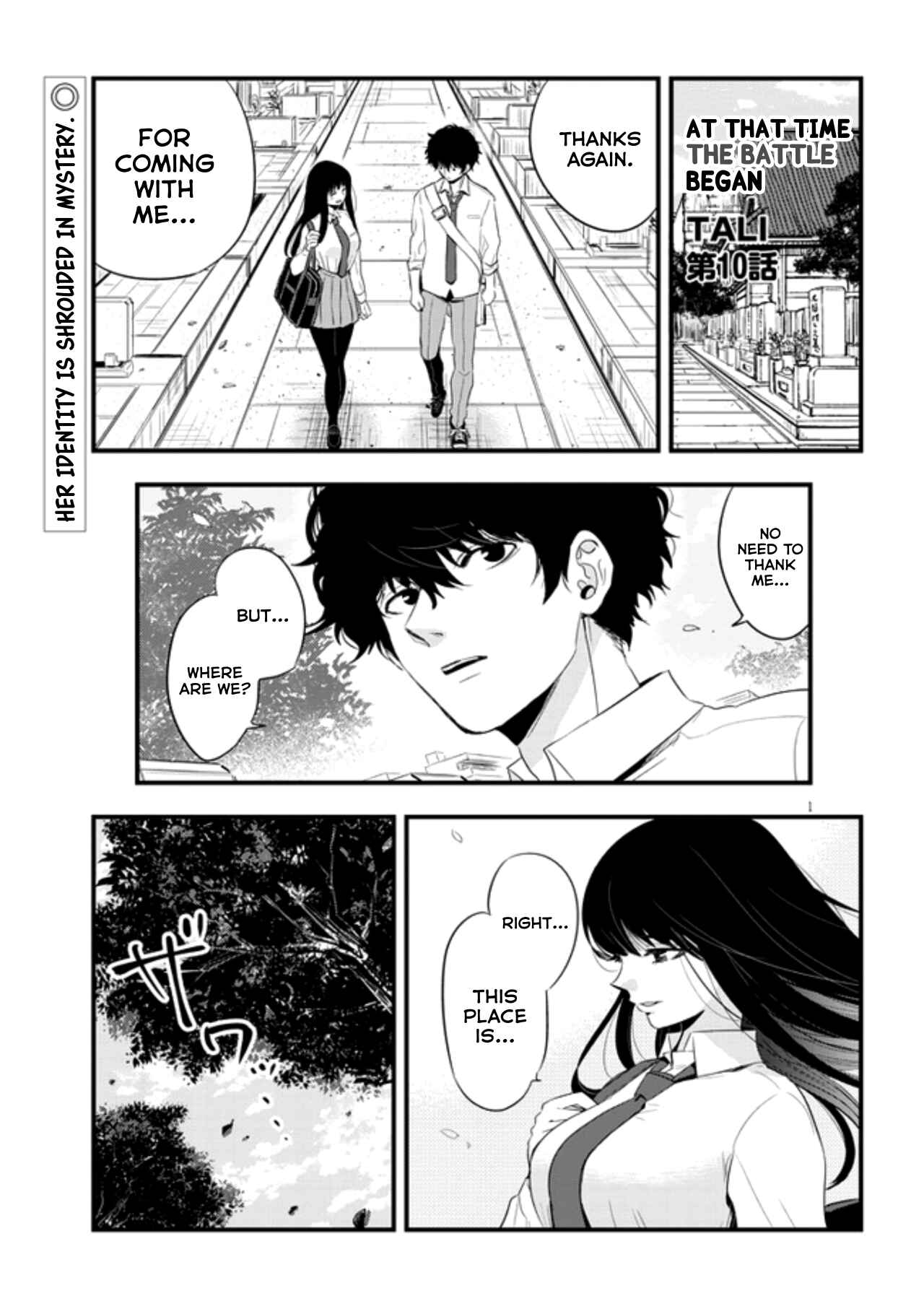 Page 1 Chapter 10 At That Time, the Battle Began