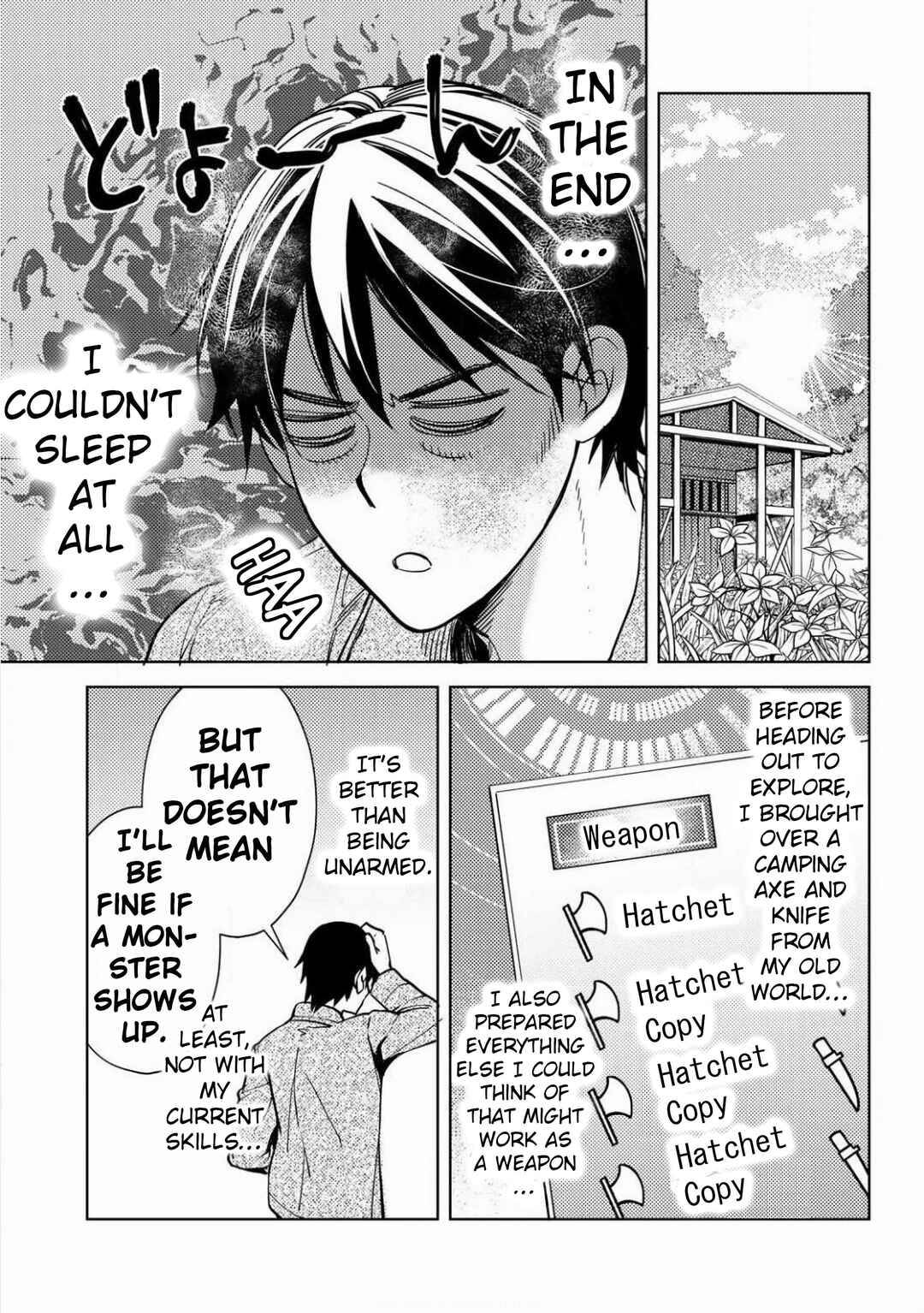 Page 22 Chapter 2 Ossan no Remake Bouken Nikki ~Autocamp kara Hajimaru Isekai Mankitsu Life~