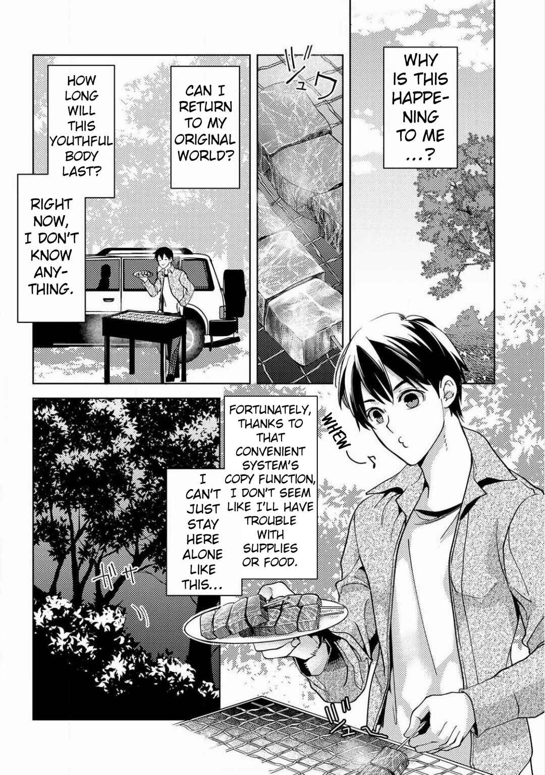 Page 5 Chapter 2 Ossan no Remake Bouken Nikki ~Autocamp kara Hajimaru Isekai Mankitsu Life~