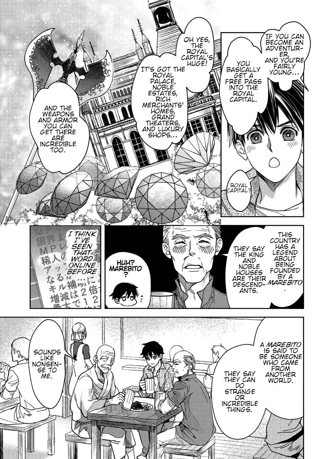 Page 11 Chapter 4 Ossan no Remake Bouken Nikki ~Autocamp kara Hajimaru Isekai Mankitsu Life~