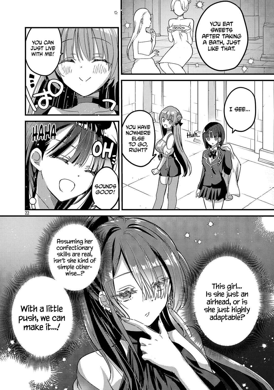 Page 22 Chapter 3 Isekai Onsen no Wagashiya JK
