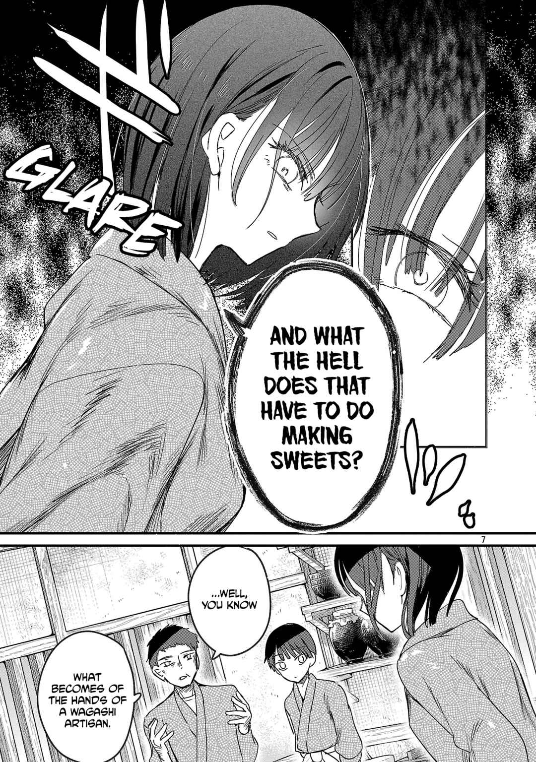 Page 7 Chapter 3 Isekai Onsen no Wagashiya JK