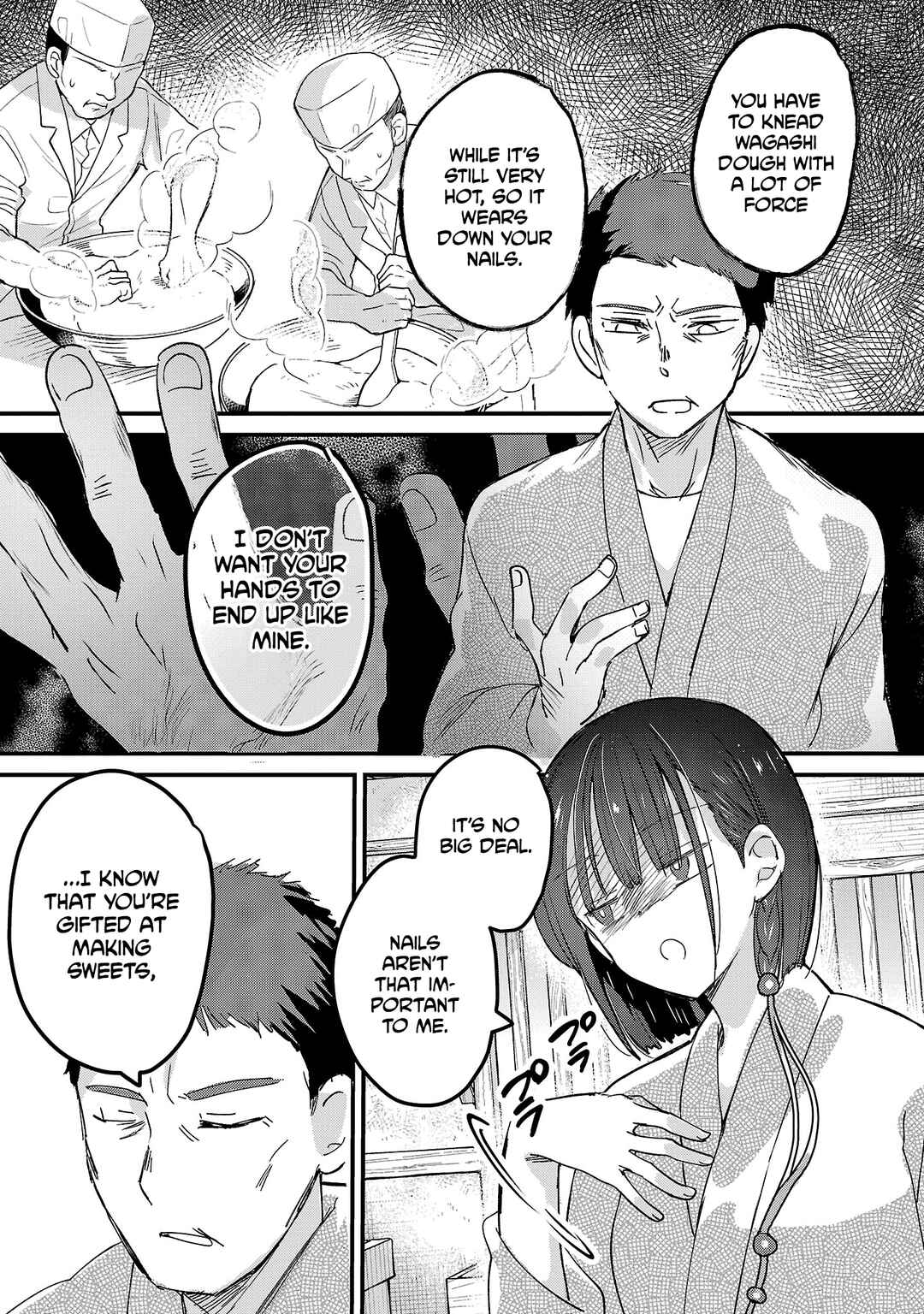 Page 8 Chapter 3 Isekai Onsen no Wagashiya JK