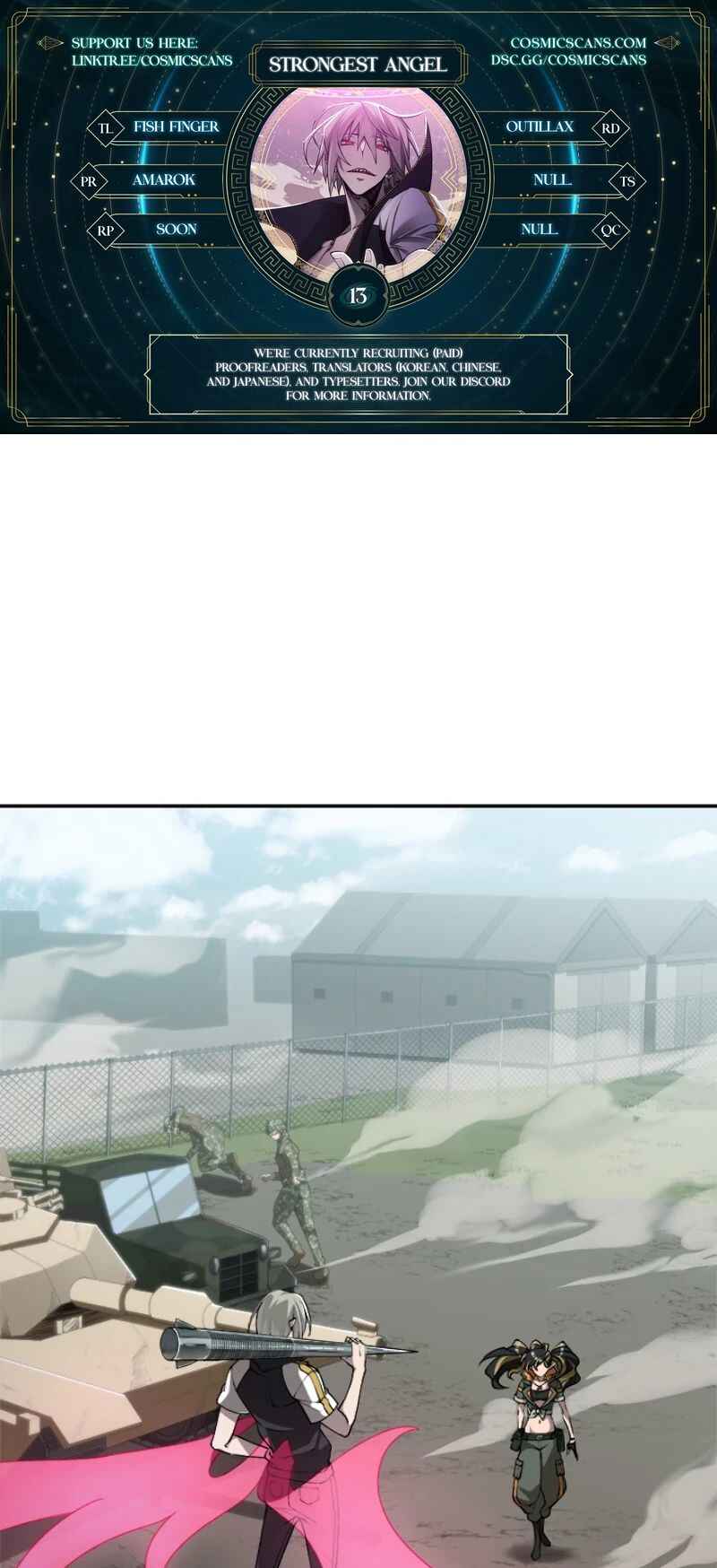 Page 1 Chapter 13 The Strongest Angel Evolutionary Tale