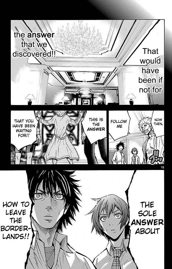 Page 15 Chapter 16 Alice in Borderland