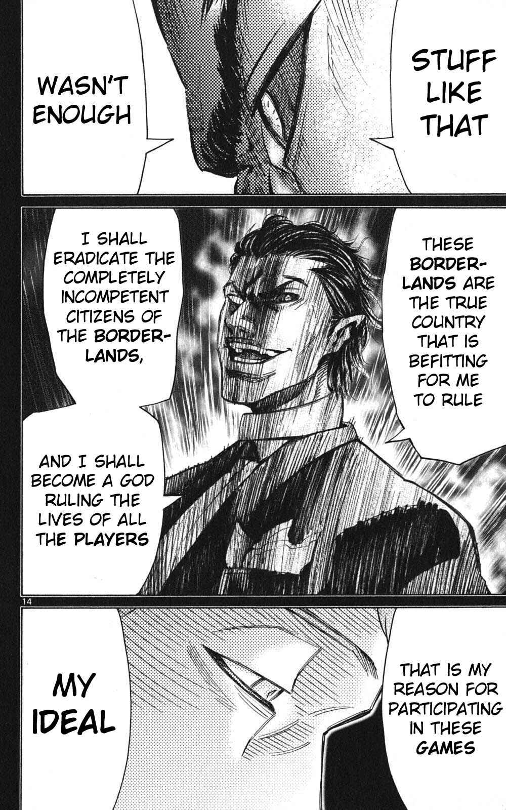 Page 14 Chapter 49 Alice in Borderland