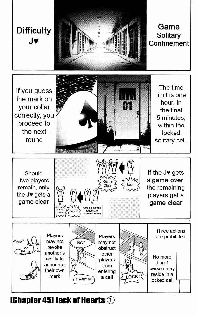 Page 1 Chapter 45 Alice in Borderland