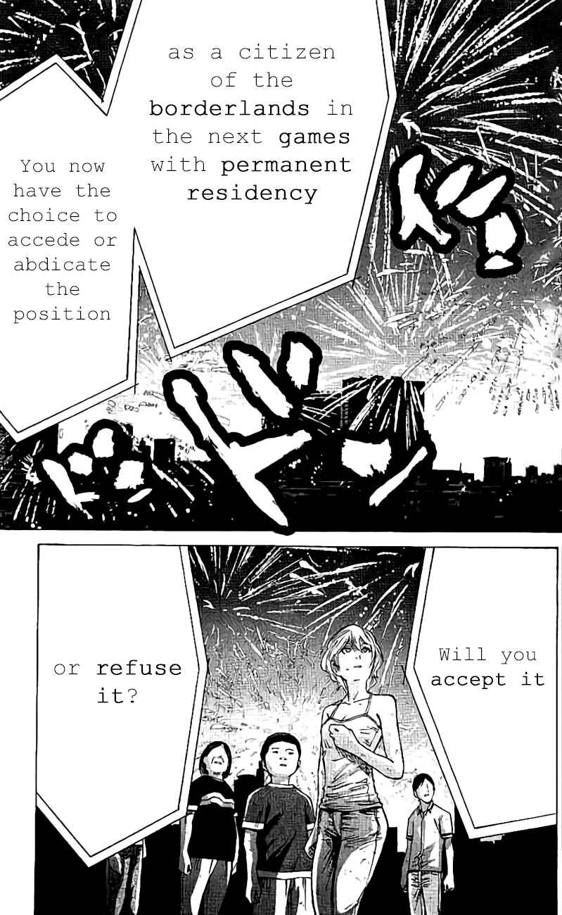 Page 19 Chapter 63 Alice in Borderland