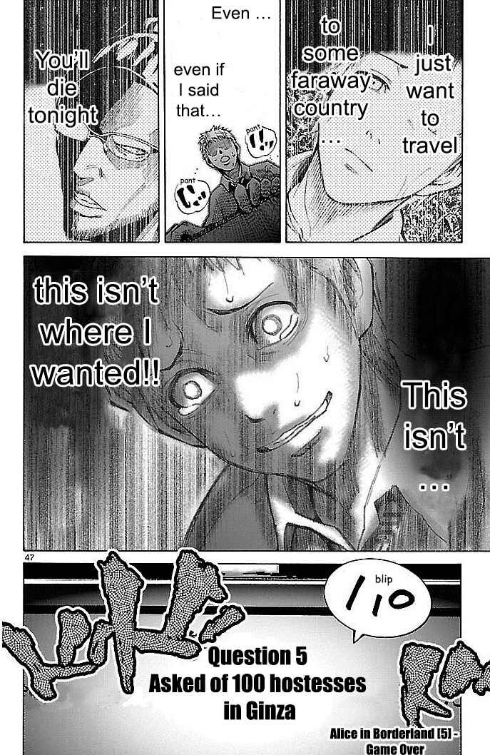 Page 47 Chapter 22.1 Alice in Borderland
