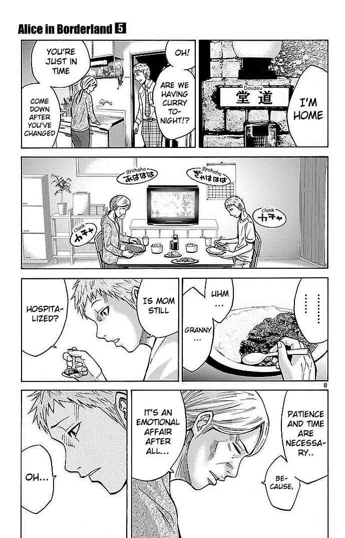 Page 8 Chapter 22.1 Alice in Borderland