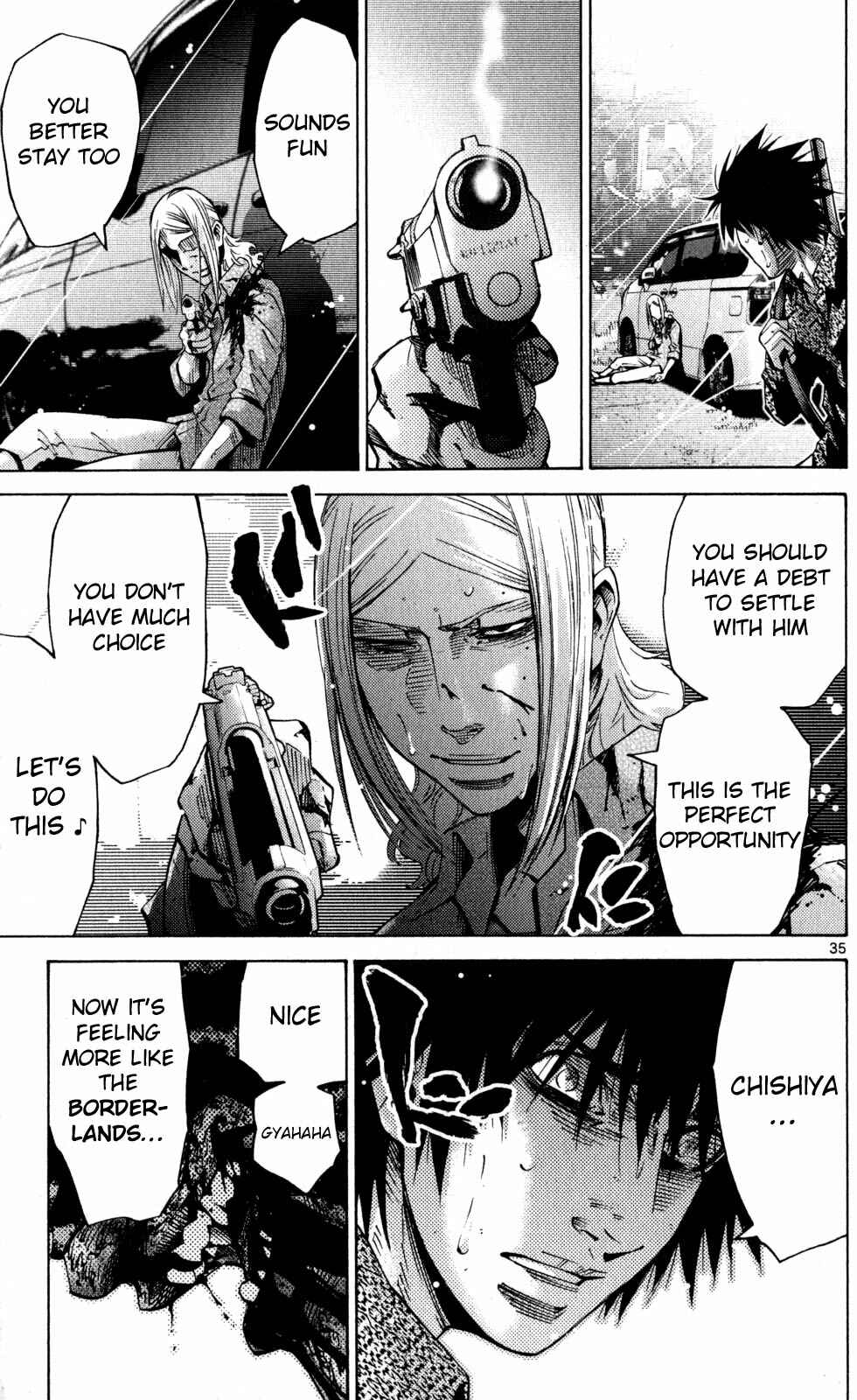 Page 35 Chapter 54 Alice in Borderland