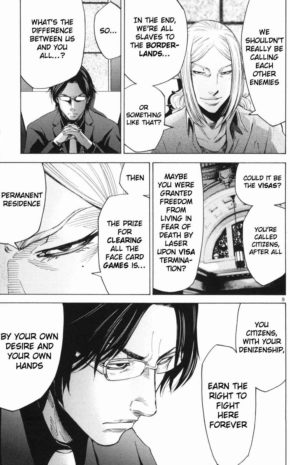 Page 9 Chapter 51.3 Alice in Borderland