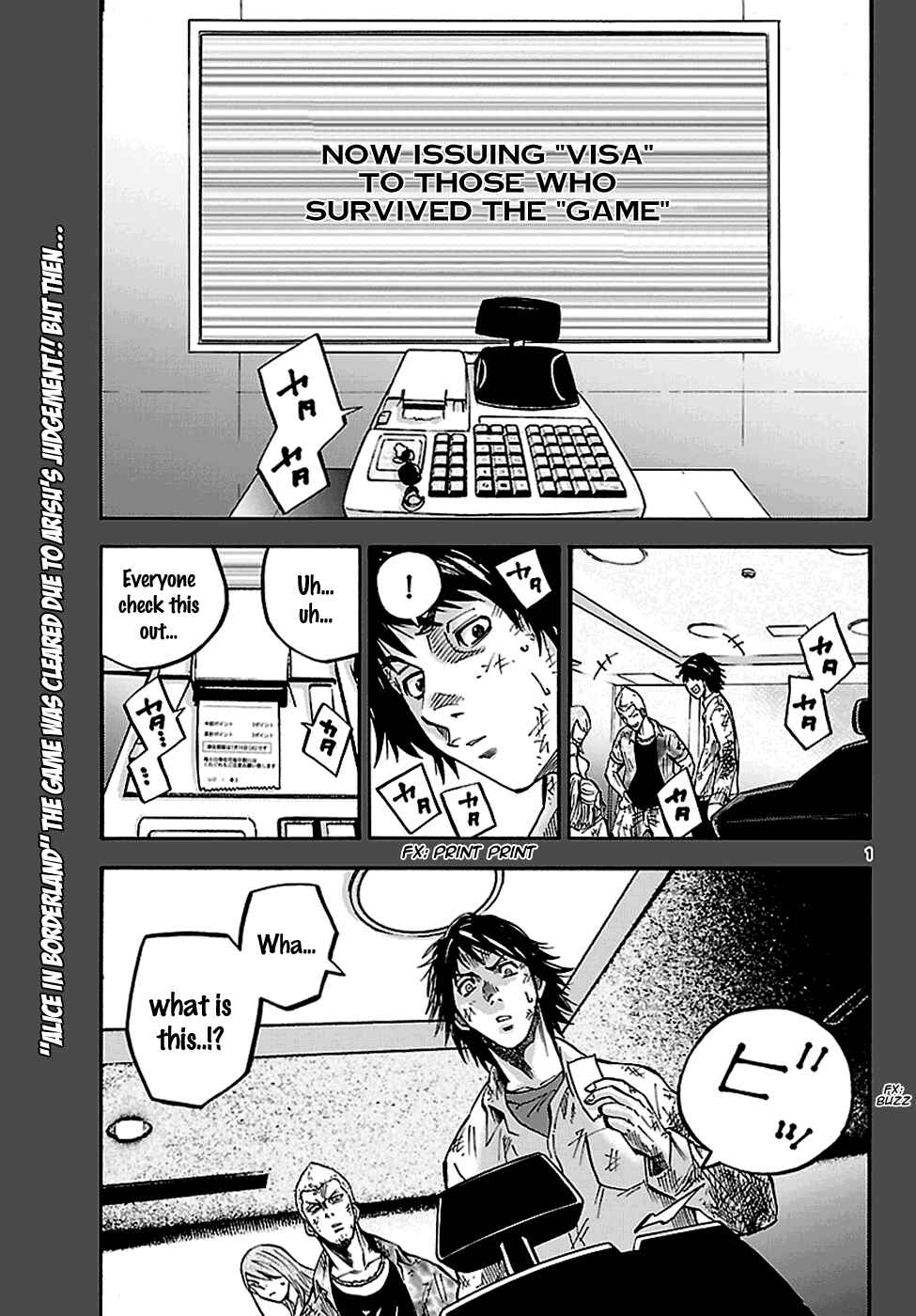 Page 1 Chapter 4 Alice in Borderland