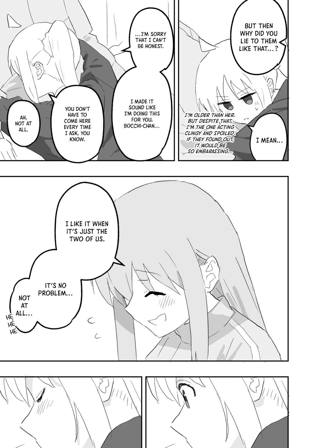 Page 11 Chapter Unknown_9254 Bocchi the Rock! - Bocchi and her Band Senpai (Doujinshi)