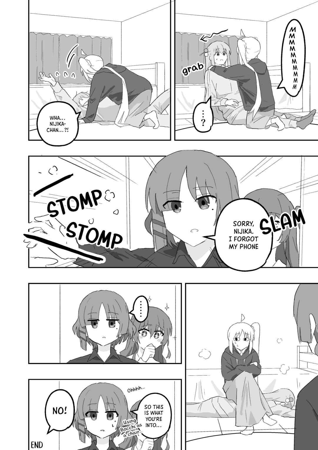 Page 12 Chapter Unknown_9254 Bocchi the Rock! - Bocchi and her Band Senpai (Doujinshi)