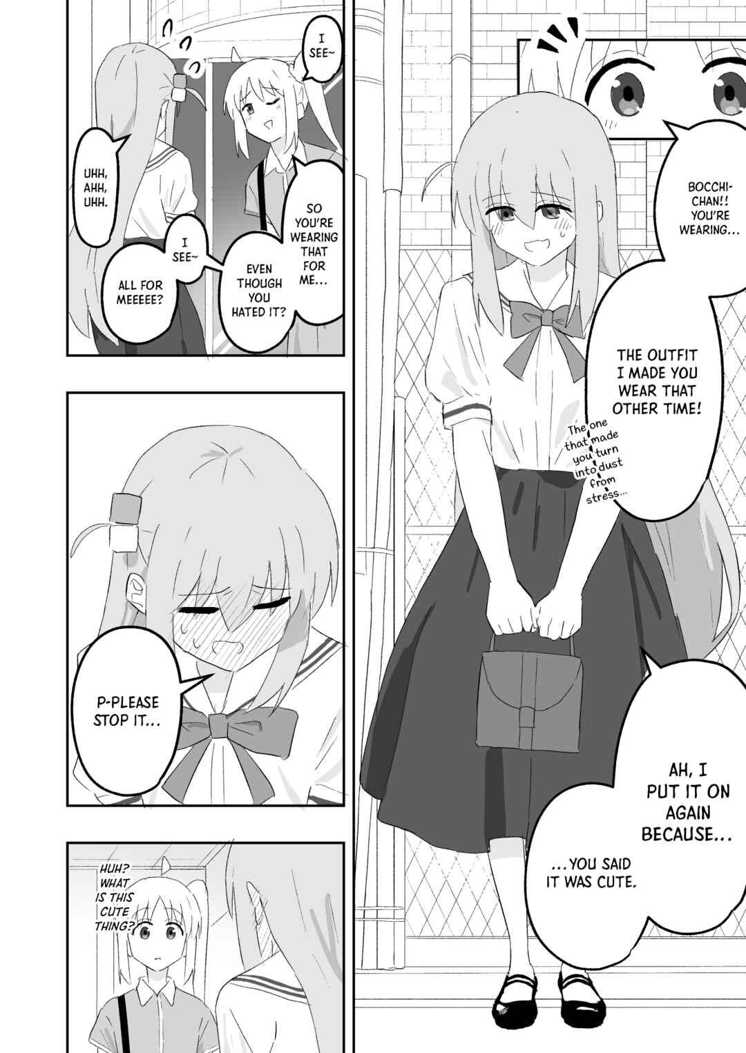 Page 22 Chapter Unknown_9254 Bocchi the Rock! - Bocchi and her Band Senpai (Doujinshi)