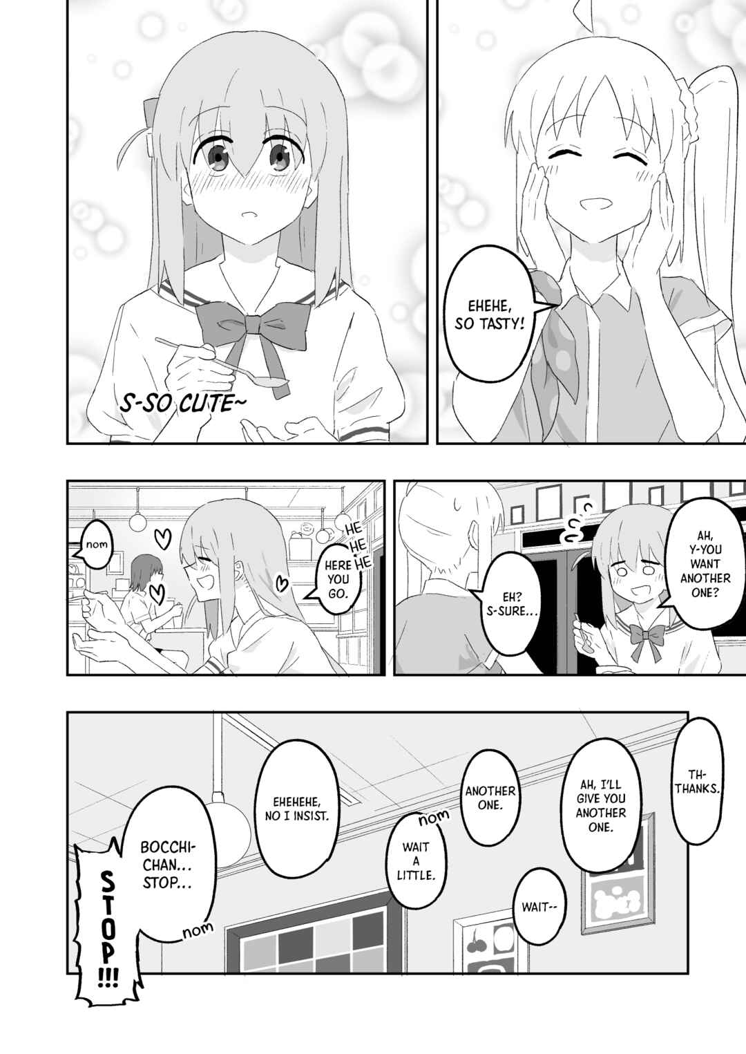 Page 30 Chapter Unknown_9254 Bocchi the Rock! - Bocchi and her Band Senpai (Doujinshi)