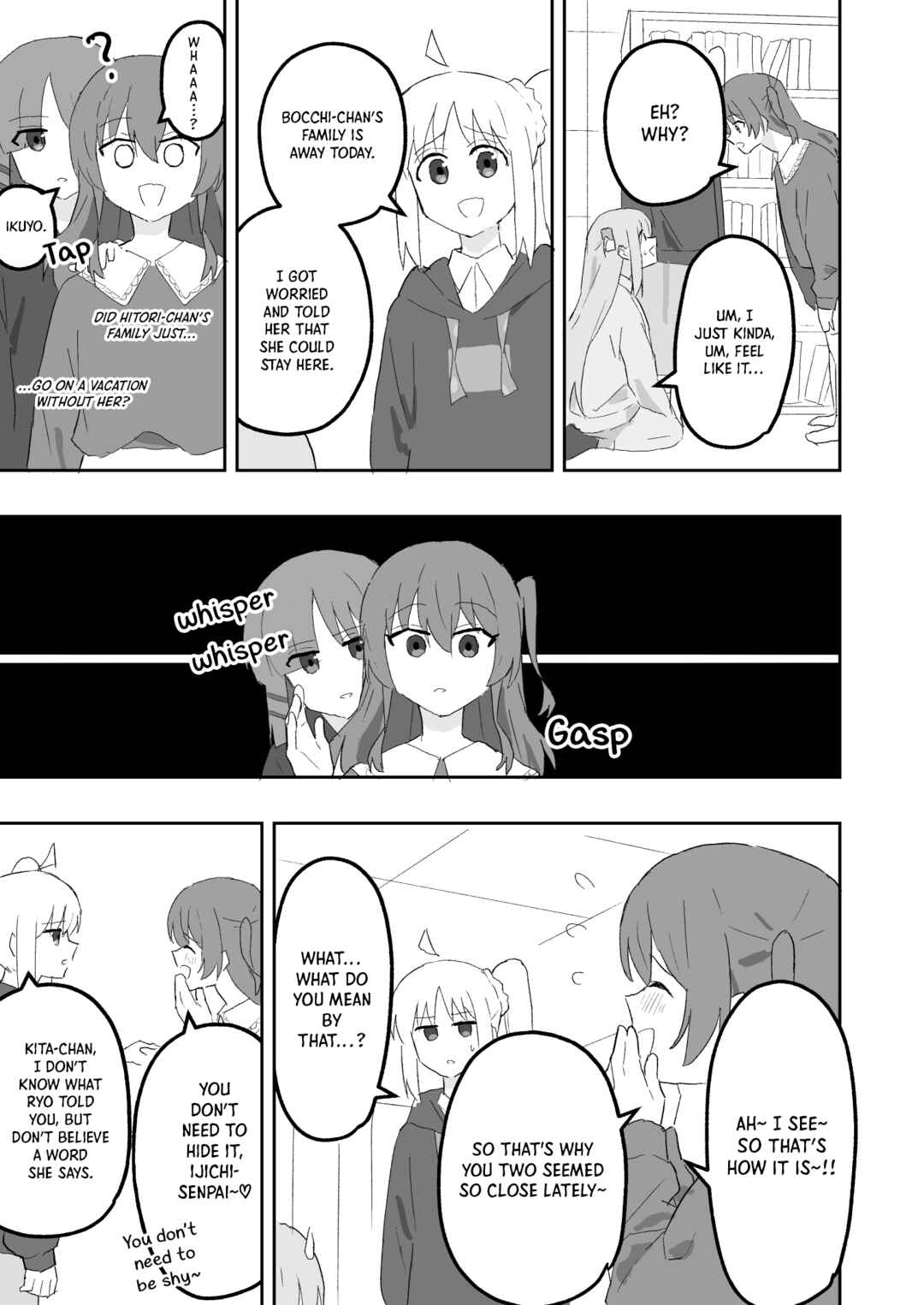 Page 5 Chapter Unknown_9254 Bocchi the Rock! - Bocchi and her Band Senpai (Doujinshi)