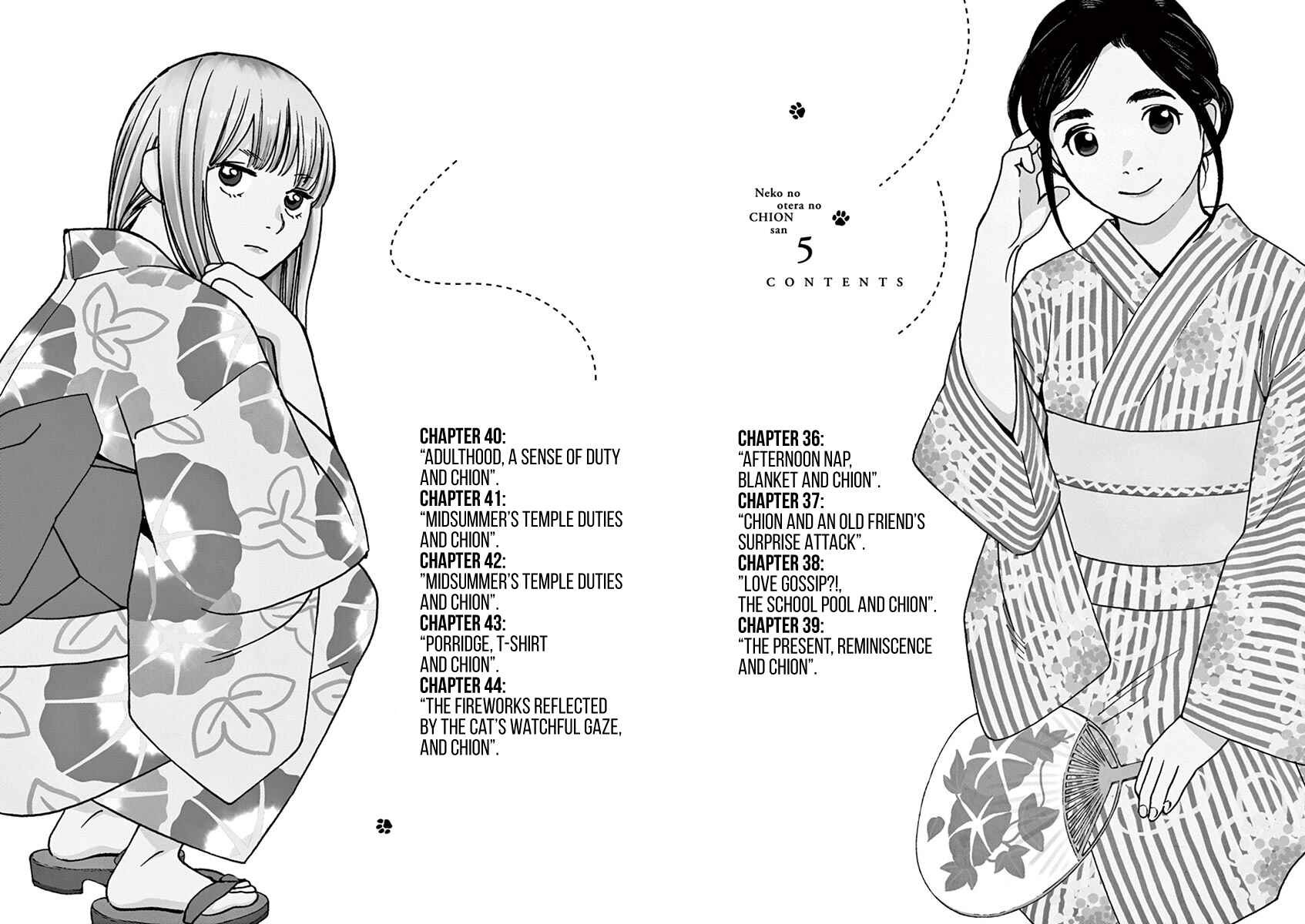 Page 3 Chapter 36 Neko no Otera no Chion-san