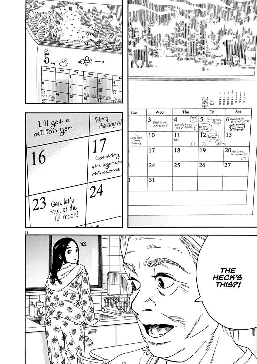 Page 18 Chapter 63 Neko no Otera no Chion-san