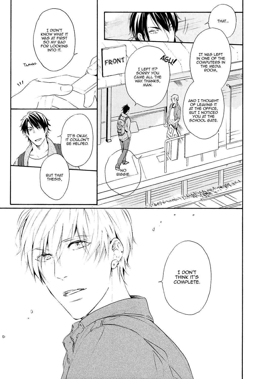 Page 10 Chapter Unknown_5886 Kataomoi to Parade - Fall Bluehole (Doujinshi)