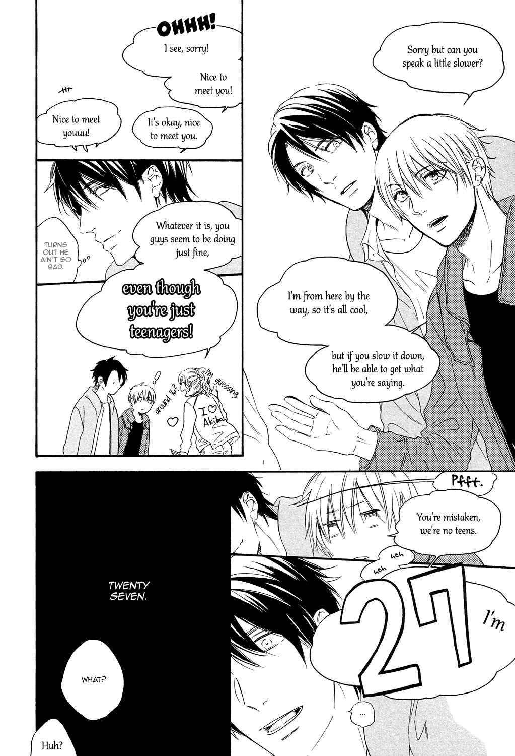 Page 14 Chapter Unknown_4543 Kataomoi to Parade - Fall Bluehole (Doujinshi)
