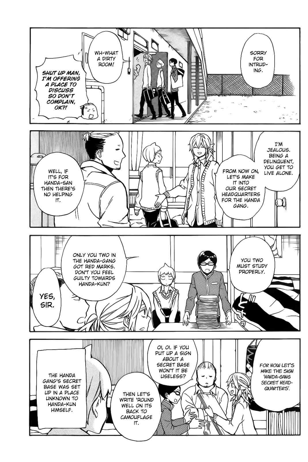 Page 4 Chapter 15 Handa-kun