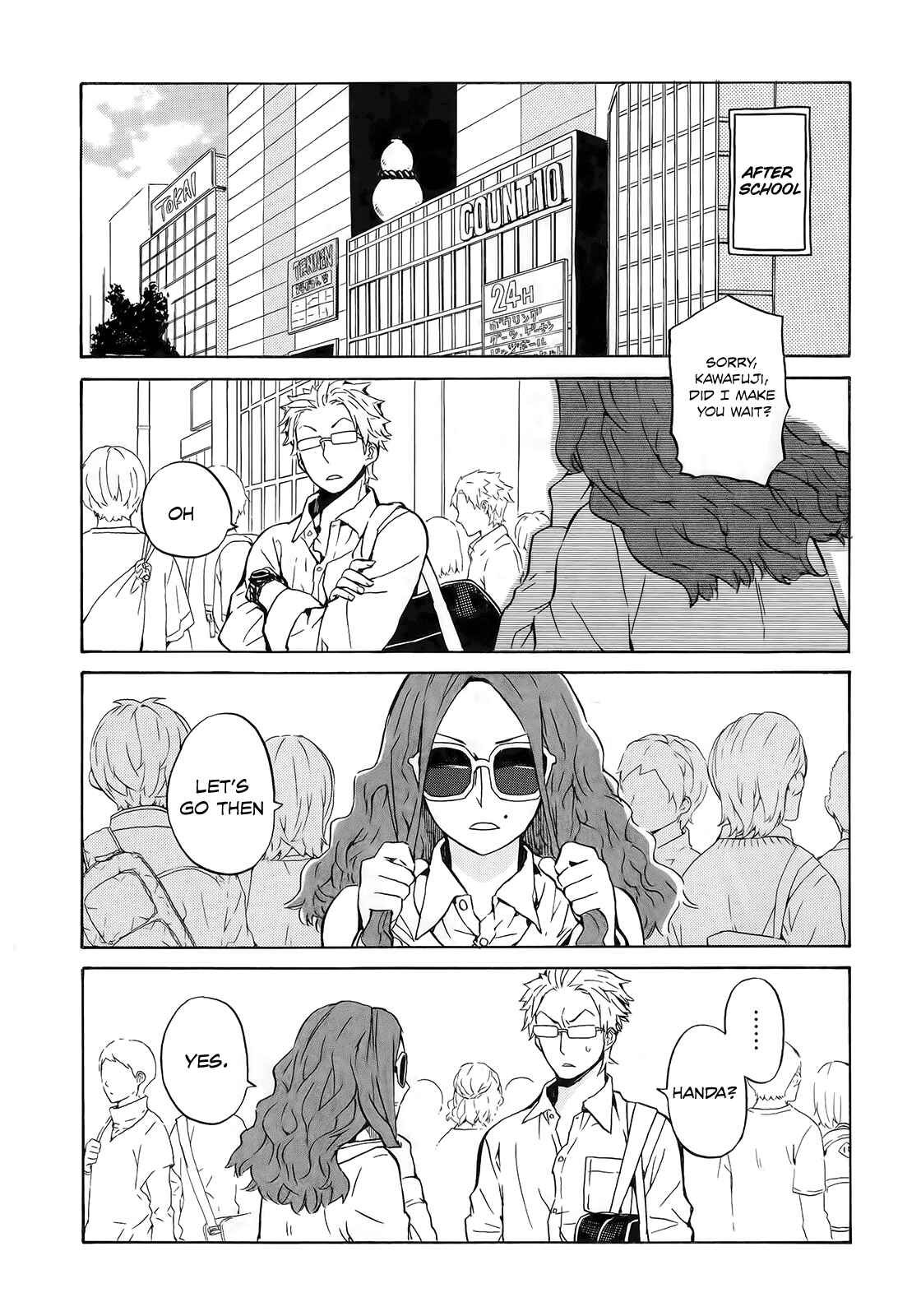 Page 4 Chapter 13 Handa-kun