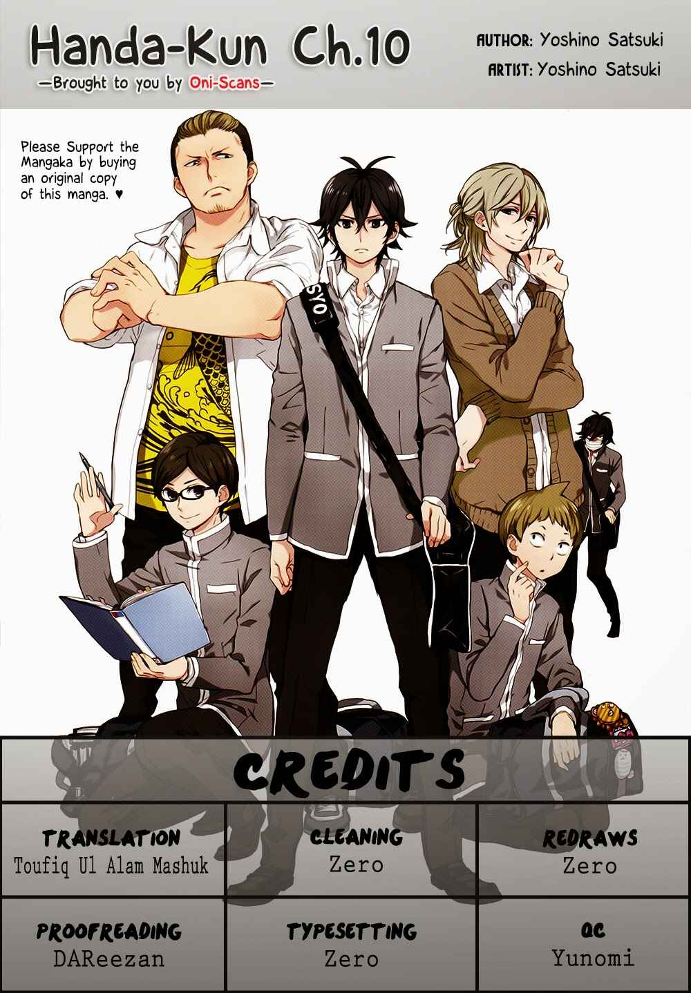 Page 1 Chapter 10 Handa-kun